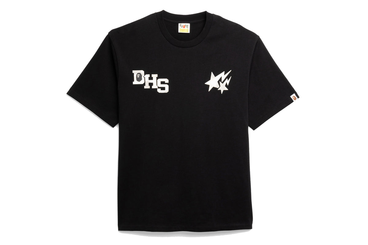 BAPE X HIGHSNOBIETY MULTI LOGO RELAXED FIT TEE