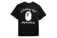 BAPE X HIGHSNOBIETY MULTI LOGO RELAXED FIT TEE