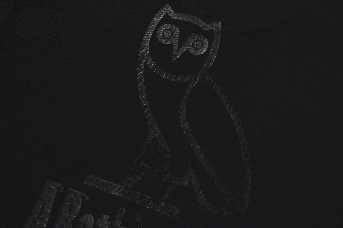 BAPE X OVO OVO STA CROCODILE PRINT TEE