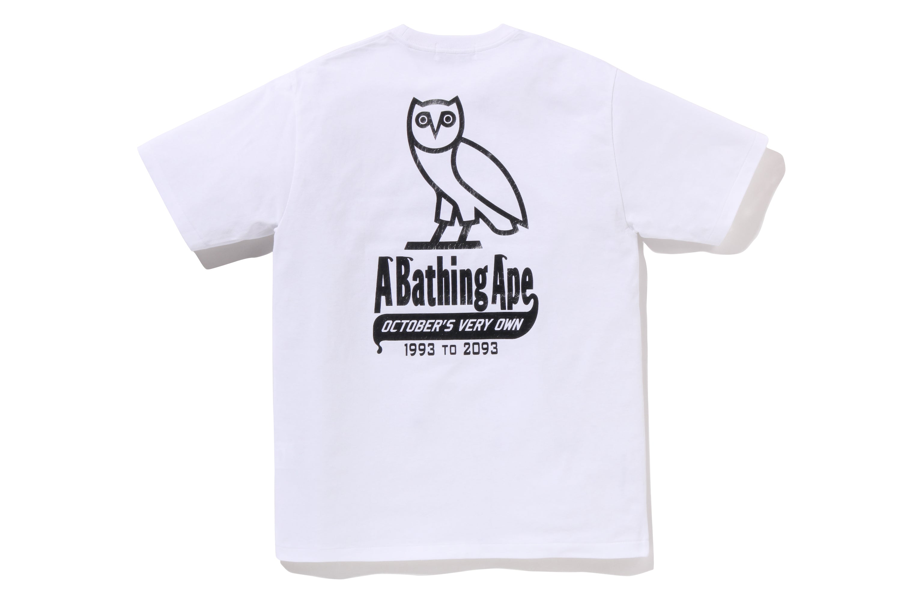 A BATHING APE® BAPE X OVO OVO STA Crocodile Print Tee | Bape