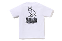 BAPE X OVO OVO STA CROCODILE PRINT TEE