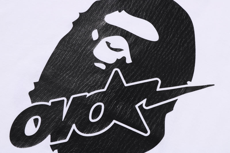 BAPE X OVO OVO STA CROCODILE PRINT TEE