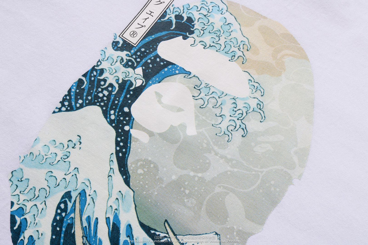 BAPE X UKIYO-E - APE HEAD TEE #1
