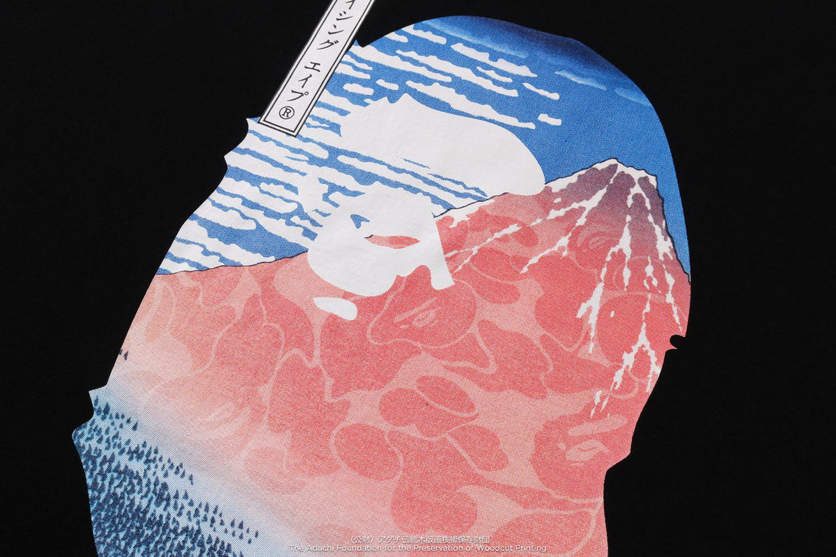 BAPE X UKIYO-E - APE HEAD TEE #2
