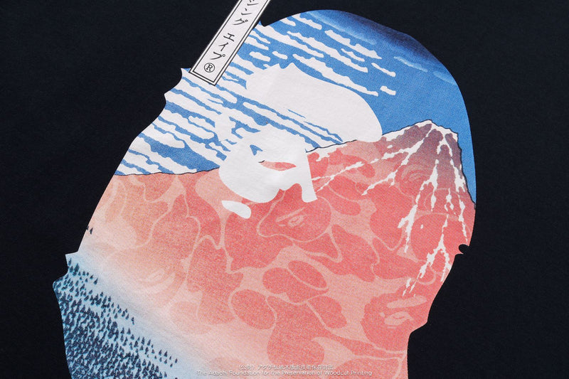 BAPE X UKIYO-E - APE HEAD TEE #2