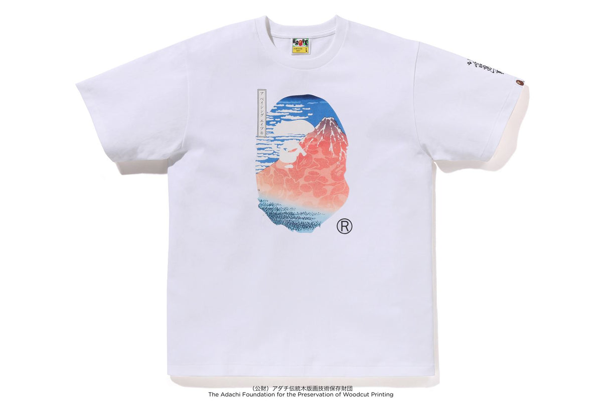 BAPE X UKIYO-E - APE HEAD TEE #2