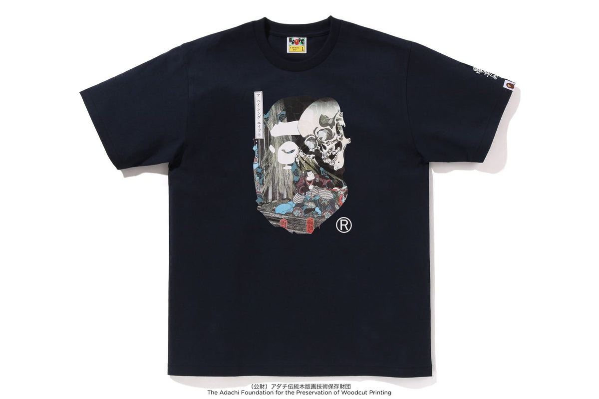 BAPE X UKIYO-E - APE HEAD TEE #3