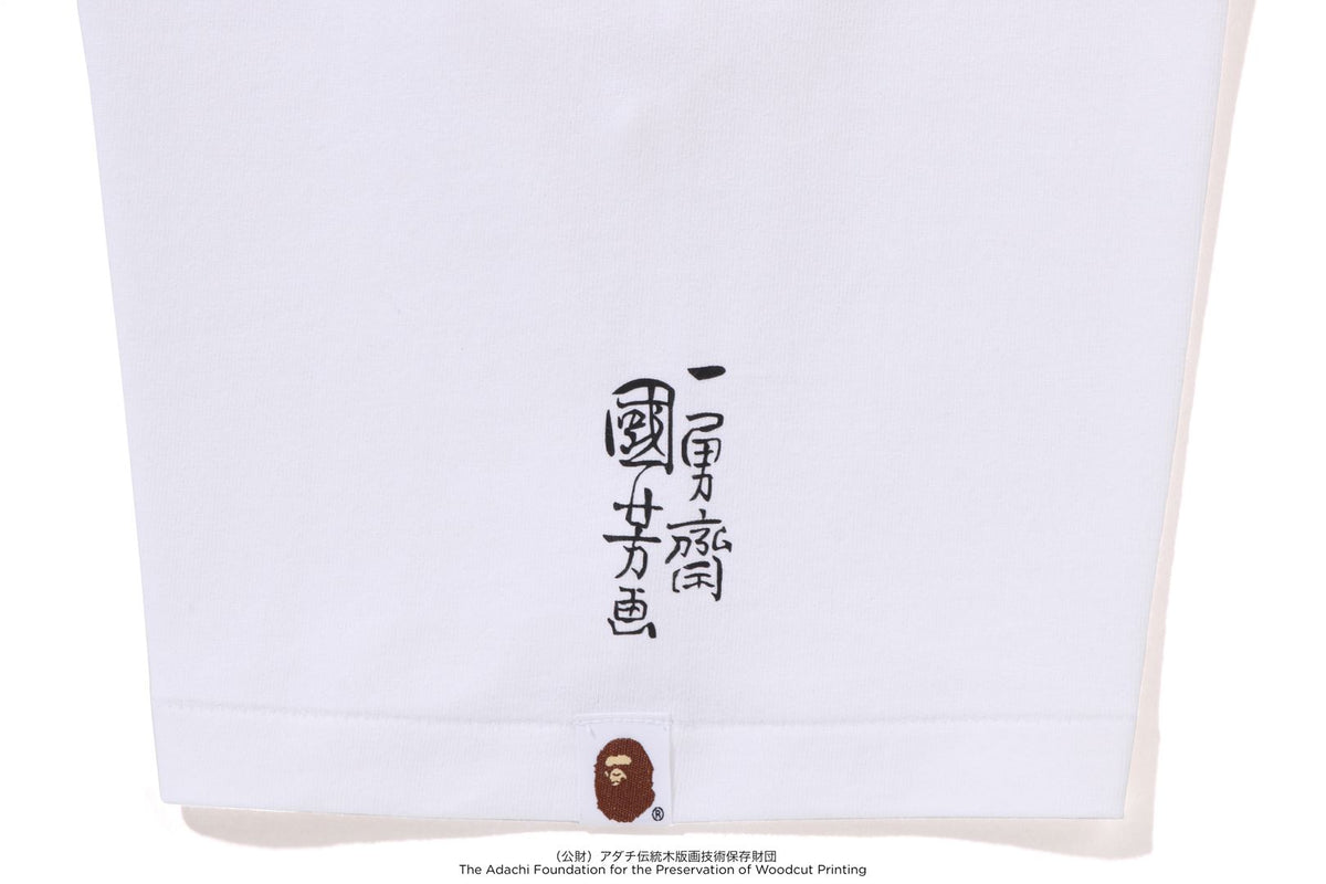 BAPE X UKIYO-E - APE HEAD TEE #3