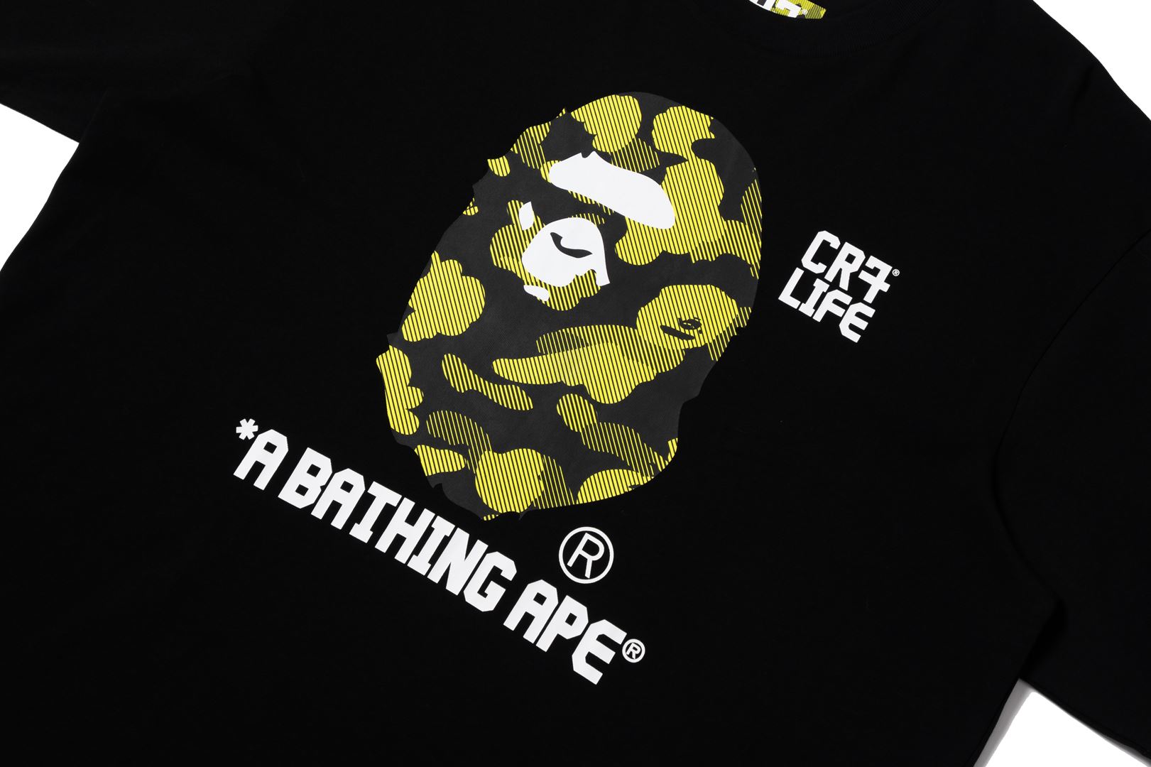 A BATHING APE® BAPE X CR7 Life Camo A Bathing Ape Relaxed Fit Tee