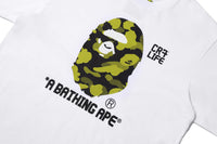 BAPE X CR7 LIFE CAMO A BATHING APE RELAXED FIT TEE