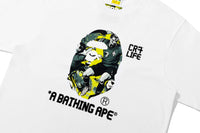 BAPE X CR7 LIFE GRAPHIC A BATHING APE RELAXED FIT TEE #1