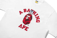 BAPE X STRAY KIDS WOLF CHAN COLLEGE TEE