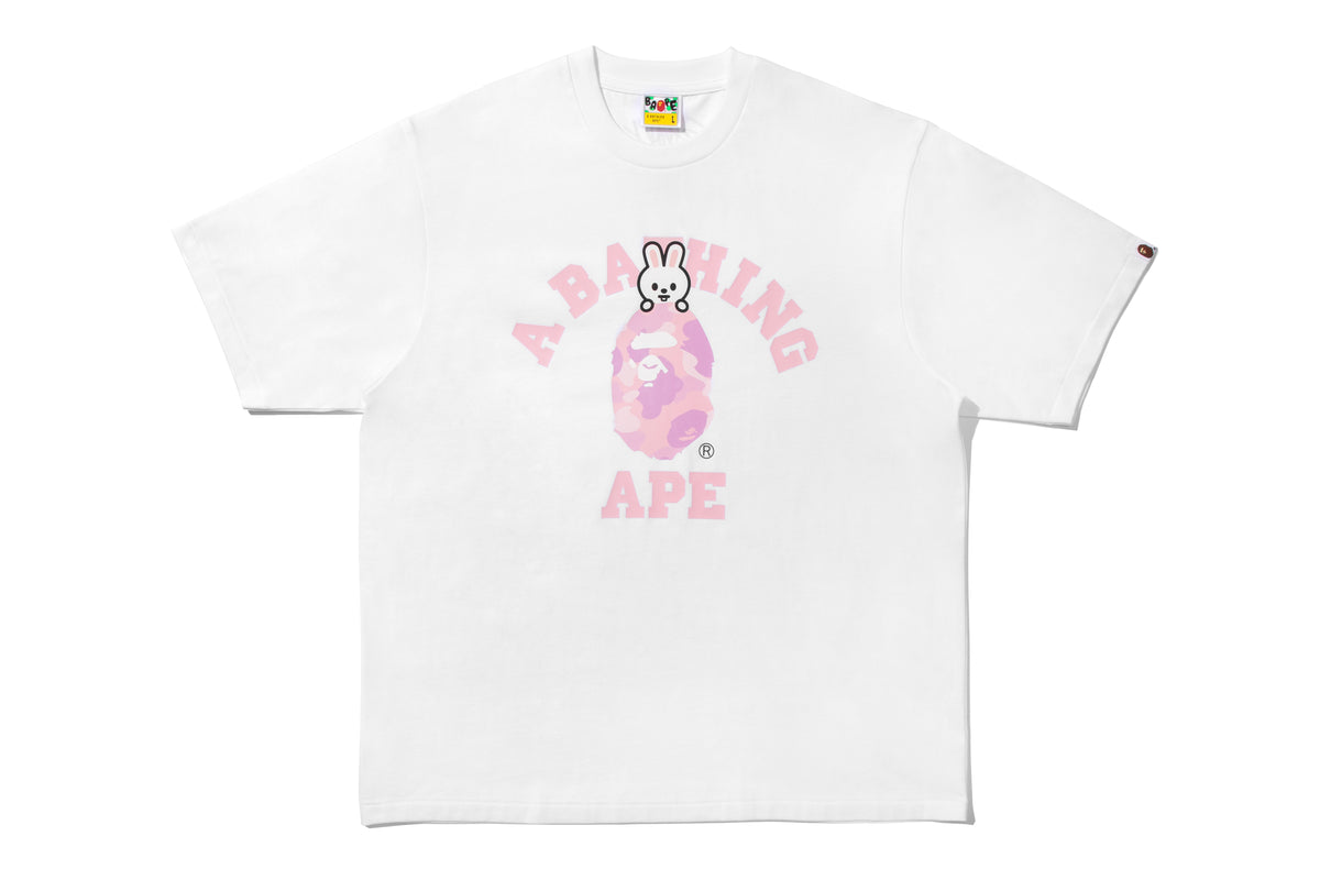 BAPE X STRAY KIDS LEEBIT COLLEGE TEE