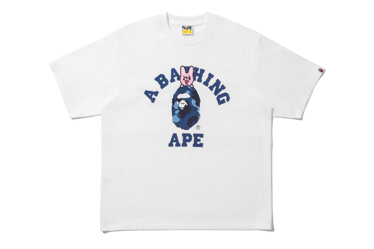 BAPE X STRAY KIDS DWAEKKI COLLEGE TEE