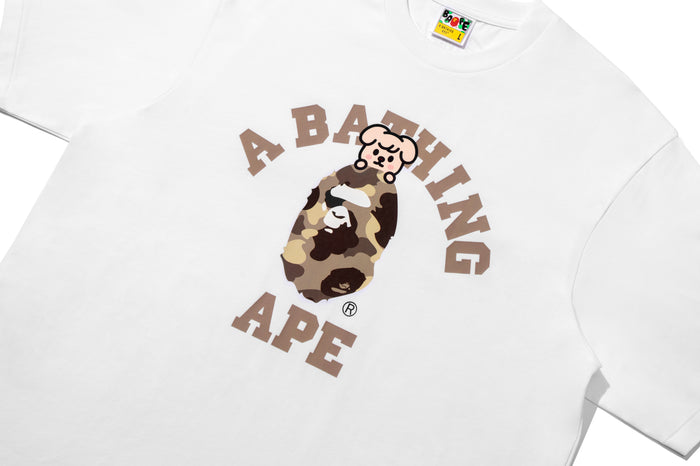 BAPE X STRAY KIDS PUPPYM COLLEGE TEE