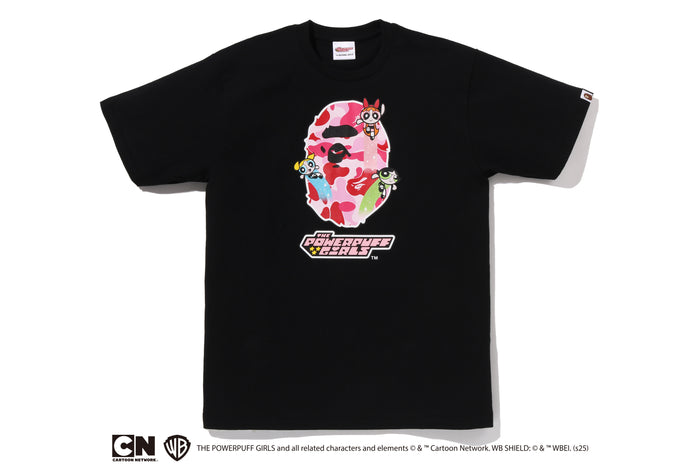 BAPE X THE POWERPUFF GIRLS APE HEAD TEE