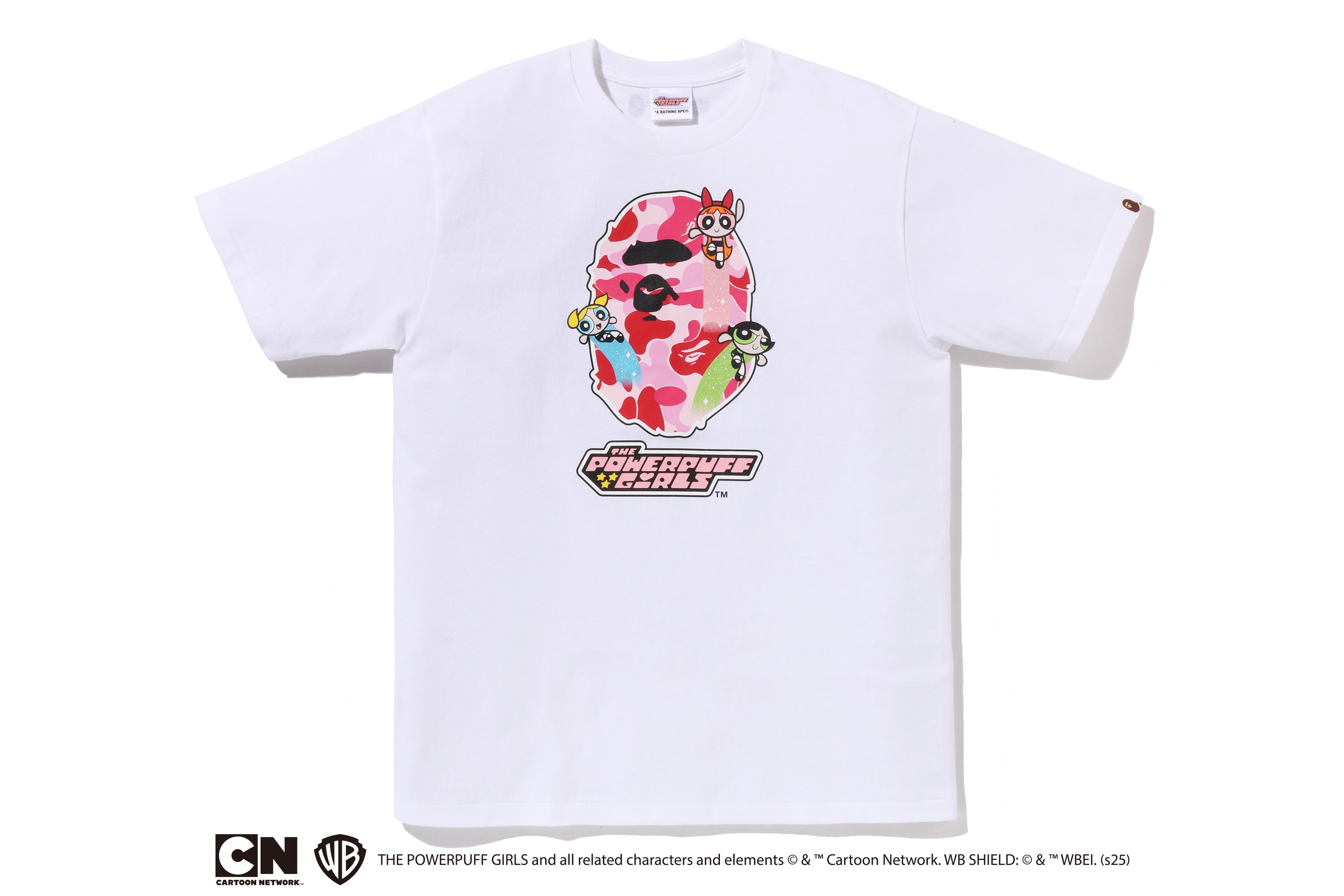 A BATHING APE® BAPE X The Powerpuff Girls Ape Head Tee | Bape