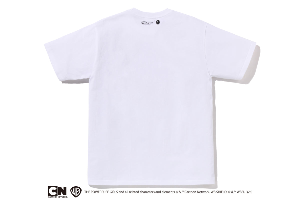 BAPE X THE POWERPUFF GIRLS APE HEAD TEE