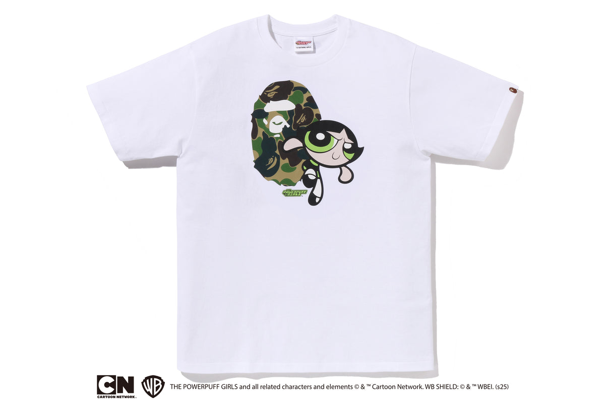 Puff Bape A BATHING APE® BAPE X The Powerpuff Girls Buttercup Tee | Bape official ...