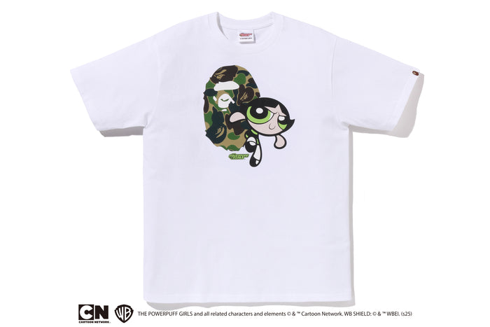 BAPE X THE POWERPUFF GIRLS BUTTERCUP TEE