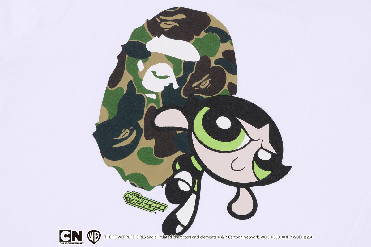 BAPE X THE POWERPUFF GIRLS BUTTERCUP TEE