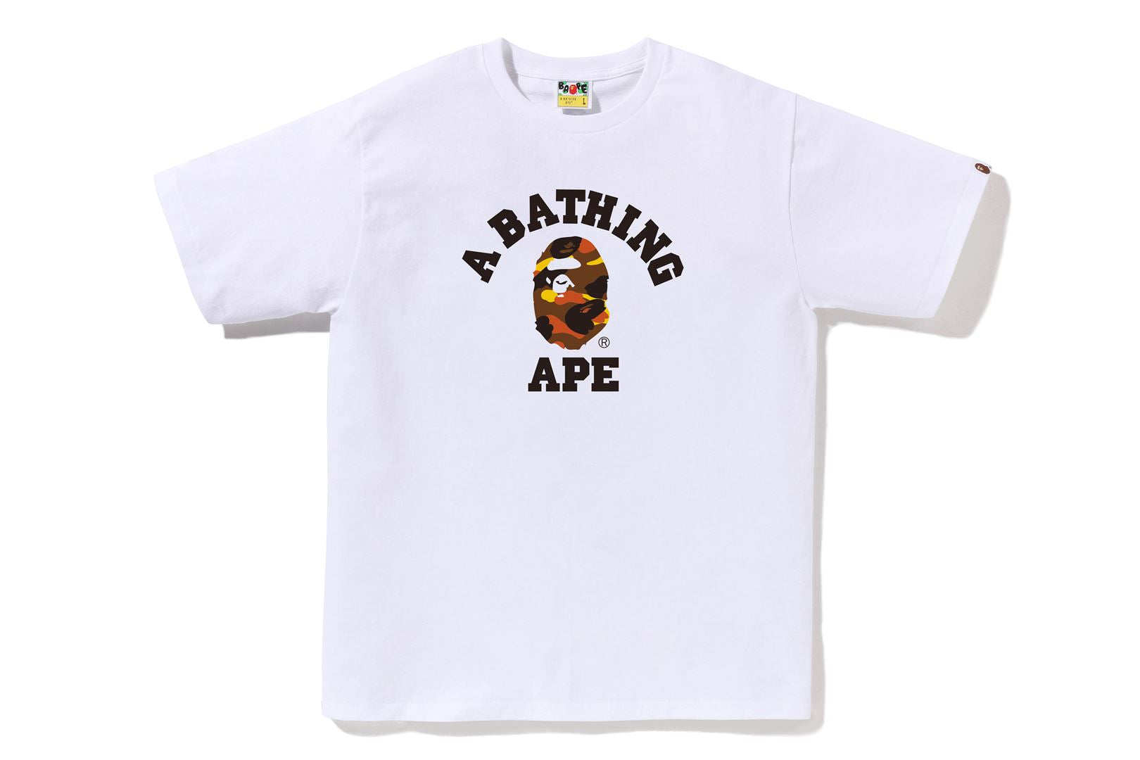 A BATHING APE® 1st Camo College Tee | Bape official website – uk