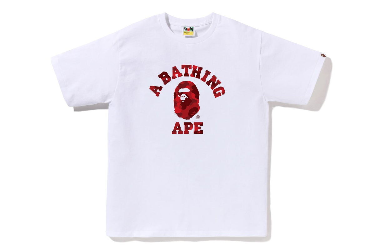 COLOR CAMO COLLEGE TEE