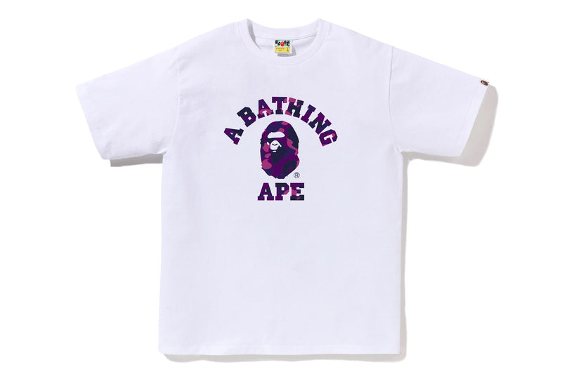 COLOR CAMO COLLEGE TEE