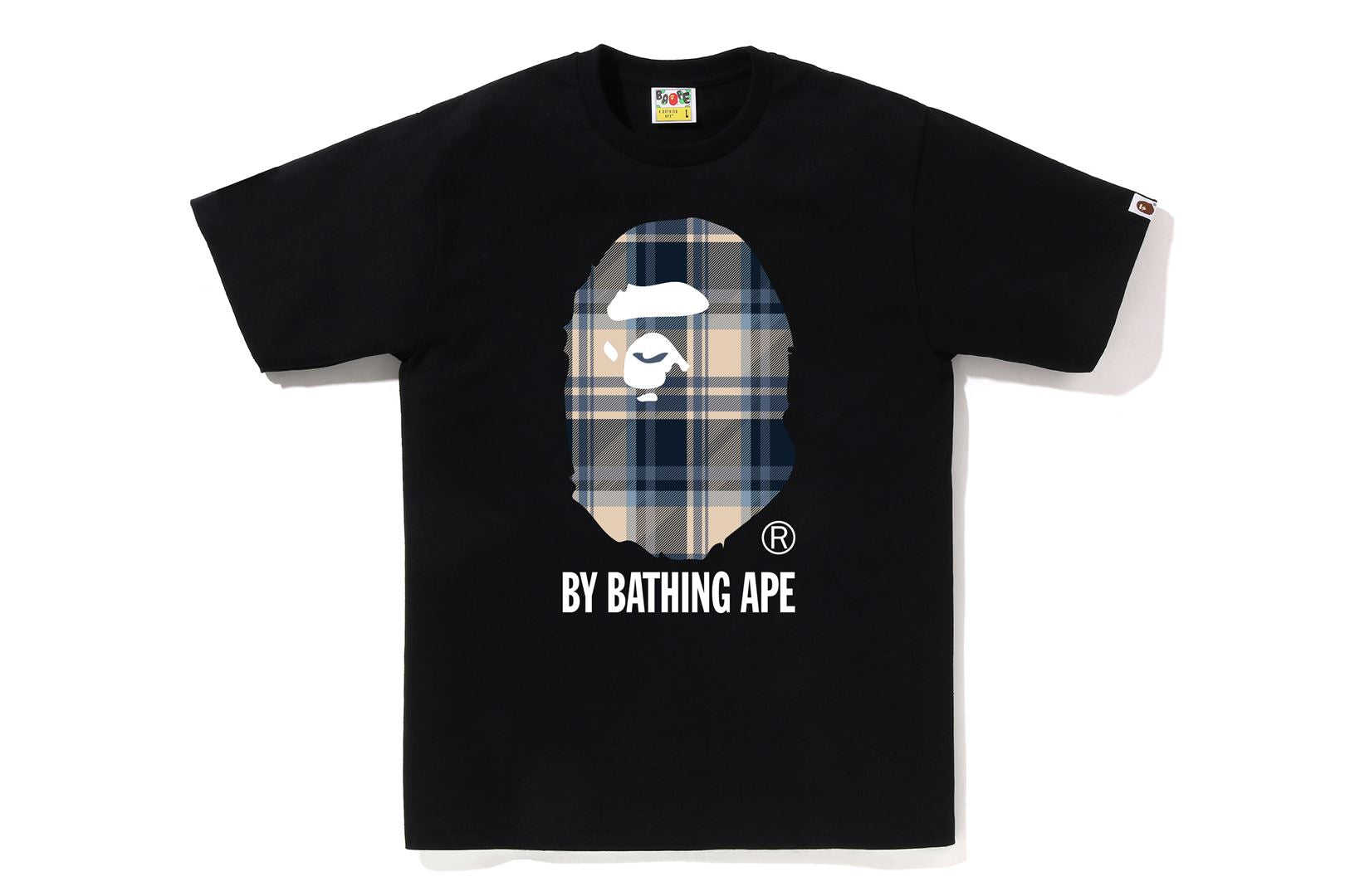 トップス A BATHING APE 00s logo check polo shirt A BATHING APE® BAPE Check By Bathing Ape Tee | Bape official