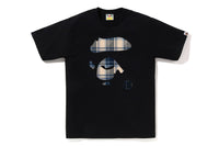 BAPE CHECK APE FACE TEE