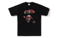 BAPE CHECK APE FACE TEE
