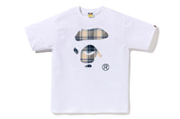 BAPE CHECK APE FACE TEE