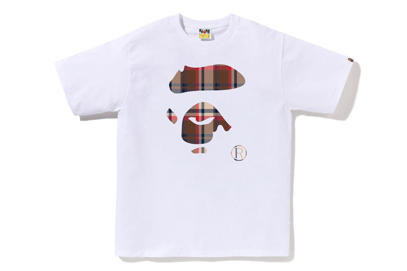BAPE CHECK APE FACE TEE