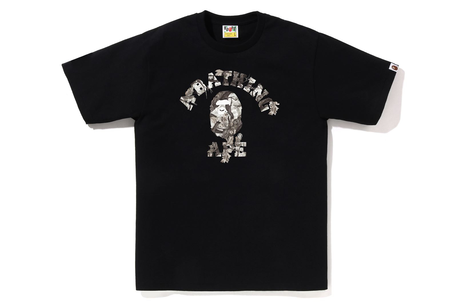 A BATHING APE® Tree Edge Camo College Tee | Bape official website