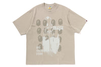 SPRAY PRINT MULTI LOGO RELAXED FIT TEE