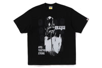 SPRAY PRINT MULTI LOGO RELAXED FIT TEE