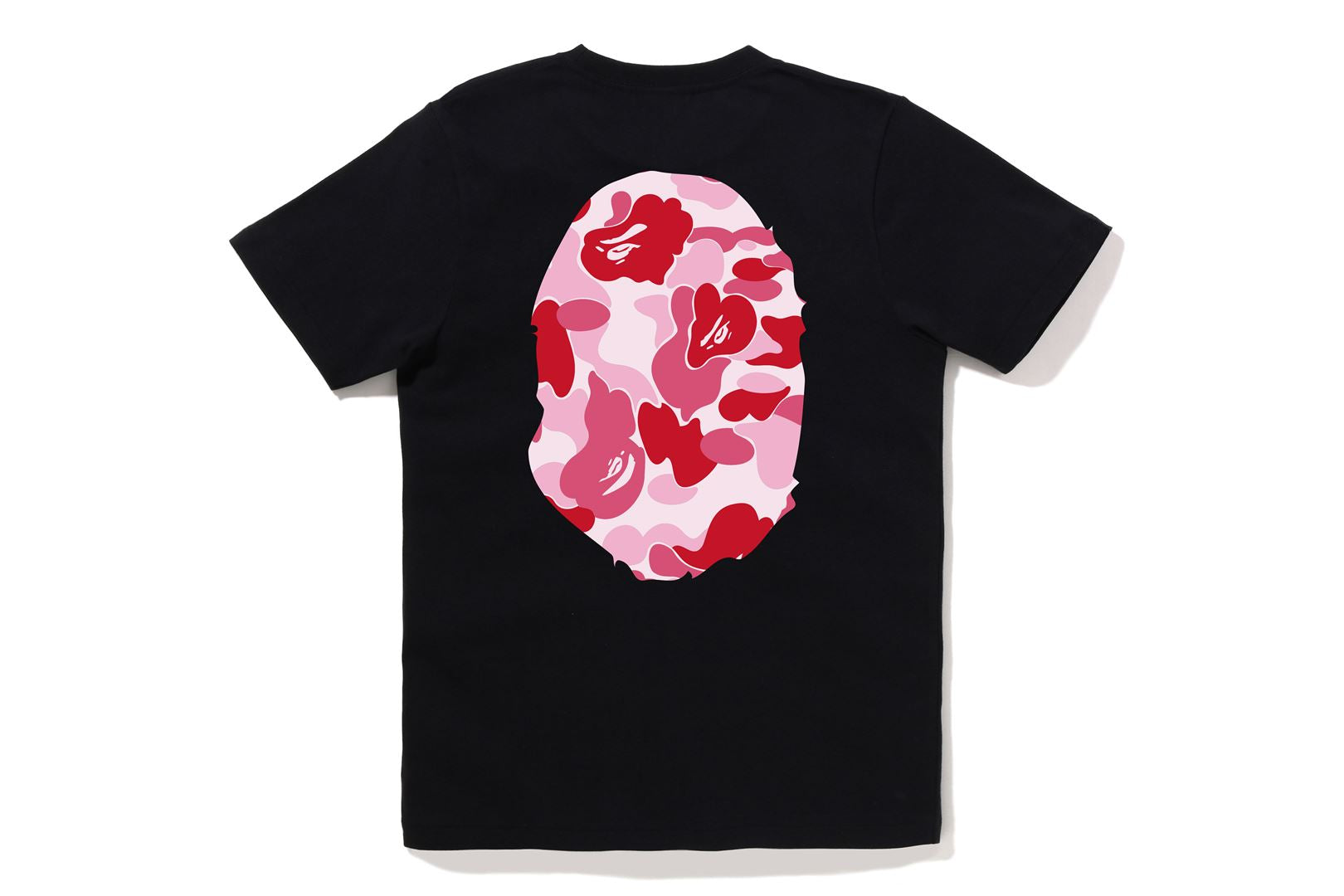 トップス A BATHING APE ABC CAMO APE FACE STA TEE A BATHING APE® ABC Camo ape-face Sta T-shirt | Black | FARFETCH UK