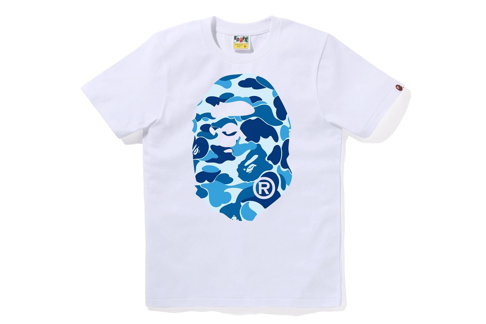 A BATHING APE® Abc Camo Big Ape Head Tee | Bape official website