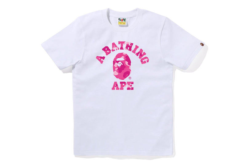 COLOR CAMO COLLEGE TEE LADIES