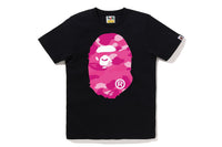 COLOR CAMO BIG APE HEAD TEE LADIES