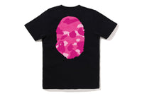 COLOR CAMO BIG APE HEAD TEE LADIES