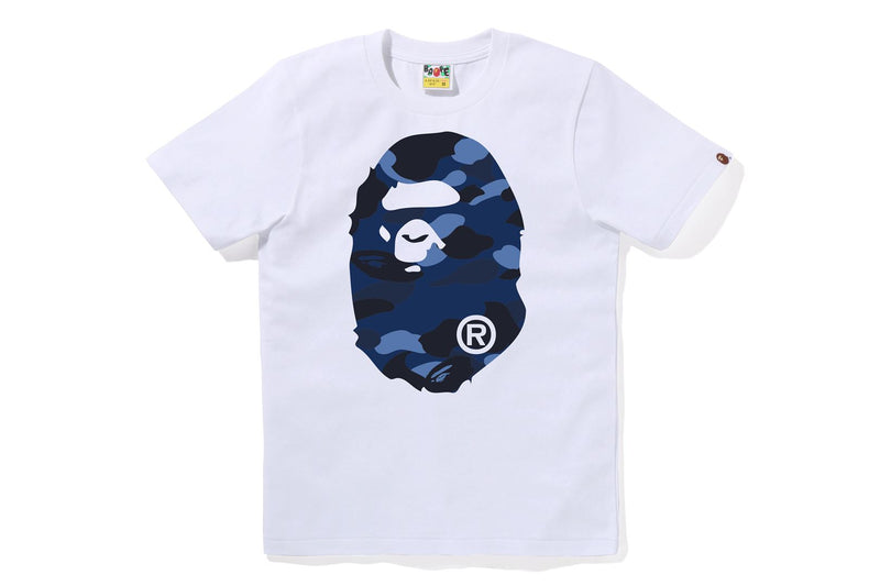 COLOR CAMO BIG APE HEAD TEE LADIES