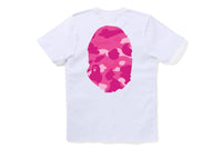 COLOR CAMO BIG APE HEAD TEE LADIES