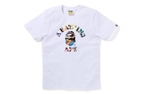 ART CAMO COLLEGE TEE LADIES