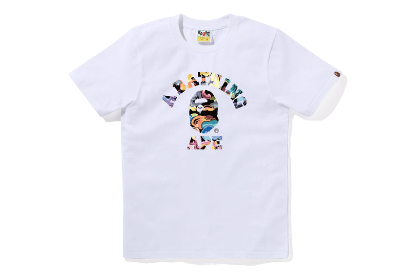 ART CAMO COLLEGE TEE LADIES