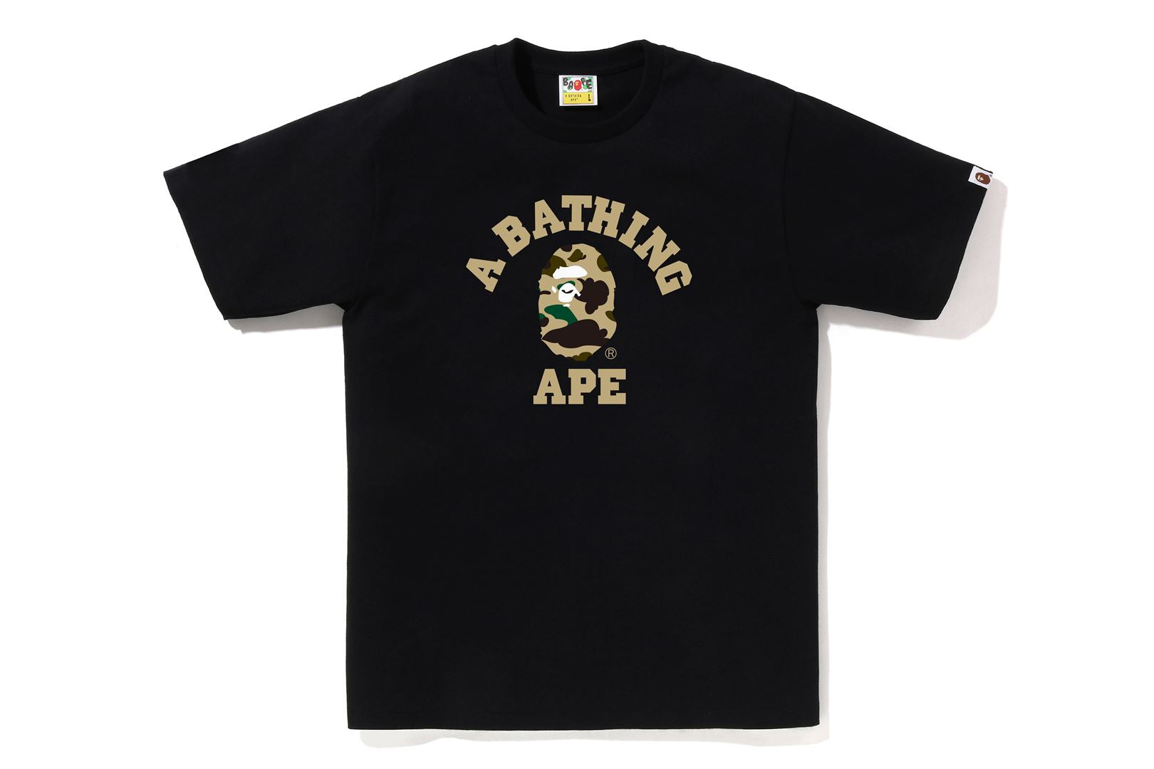 A BATHING APE® 1st Camo College Tee | Bape official website – uk