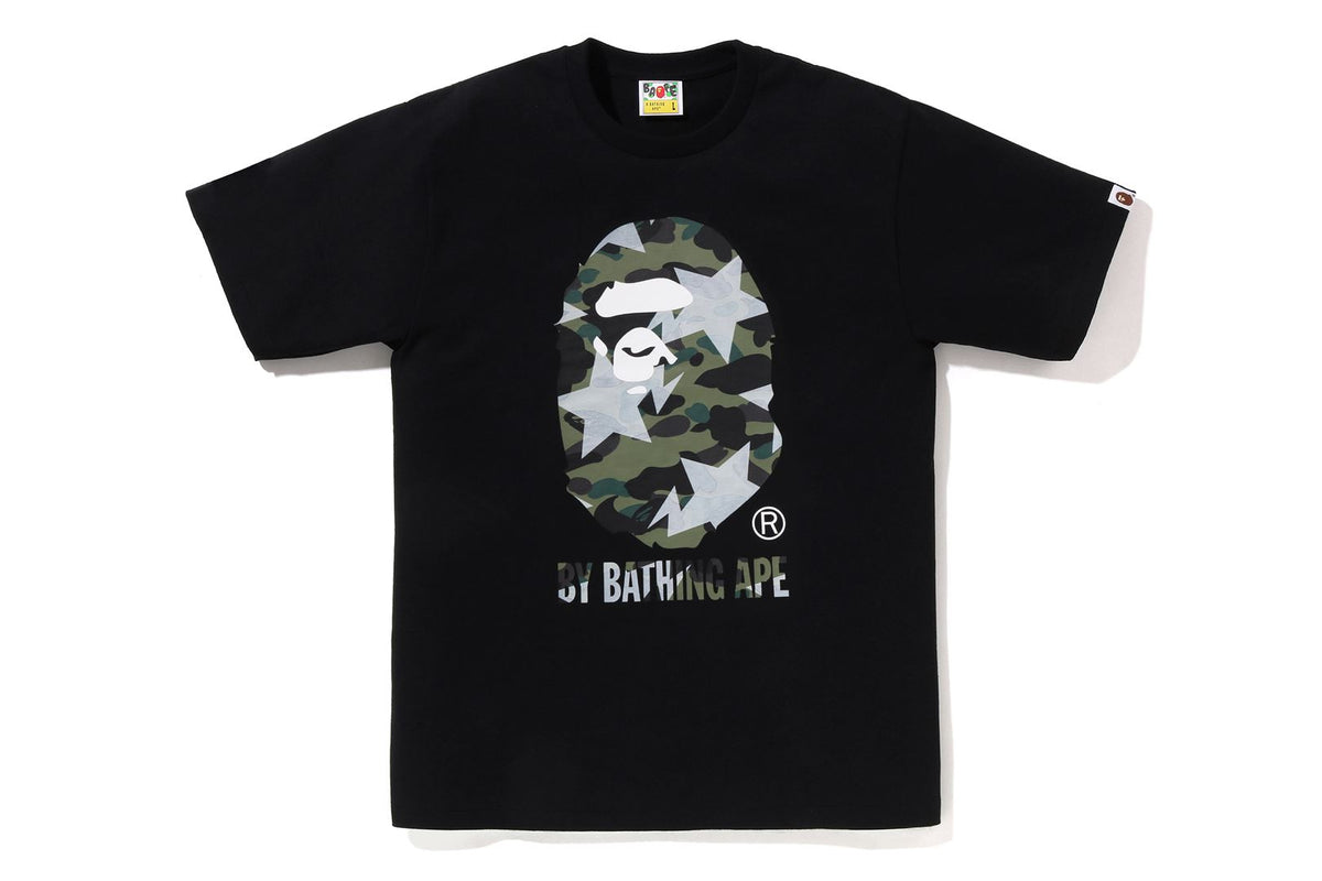 STA OVER PRINT 1ST CAMO BY BATHING APE TEE