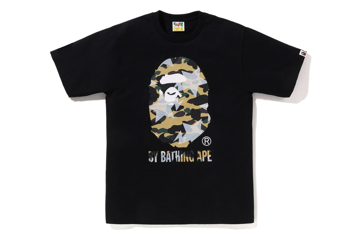 STA OVER PRINT 1ST CAMO BY BATHING APE TEE