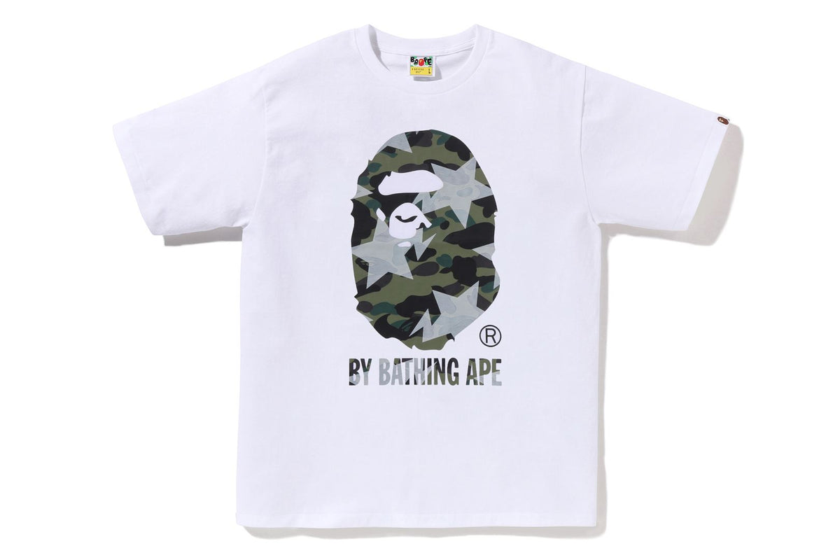 STA OVER PRINT 1ST CAMO BY BATHING APE TEE