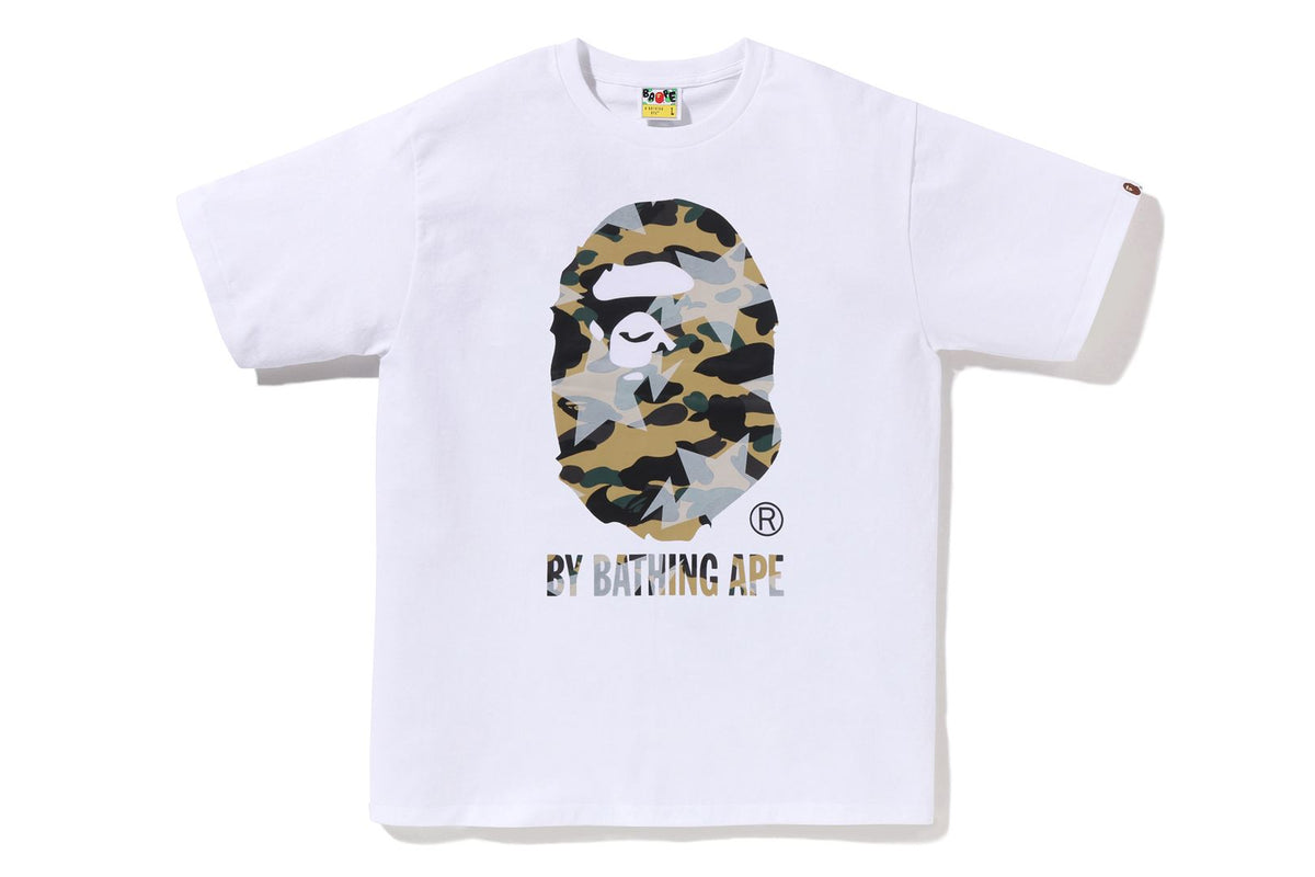 STA OVER PRINT 1ST CAMO BY BATHING APE TEE
